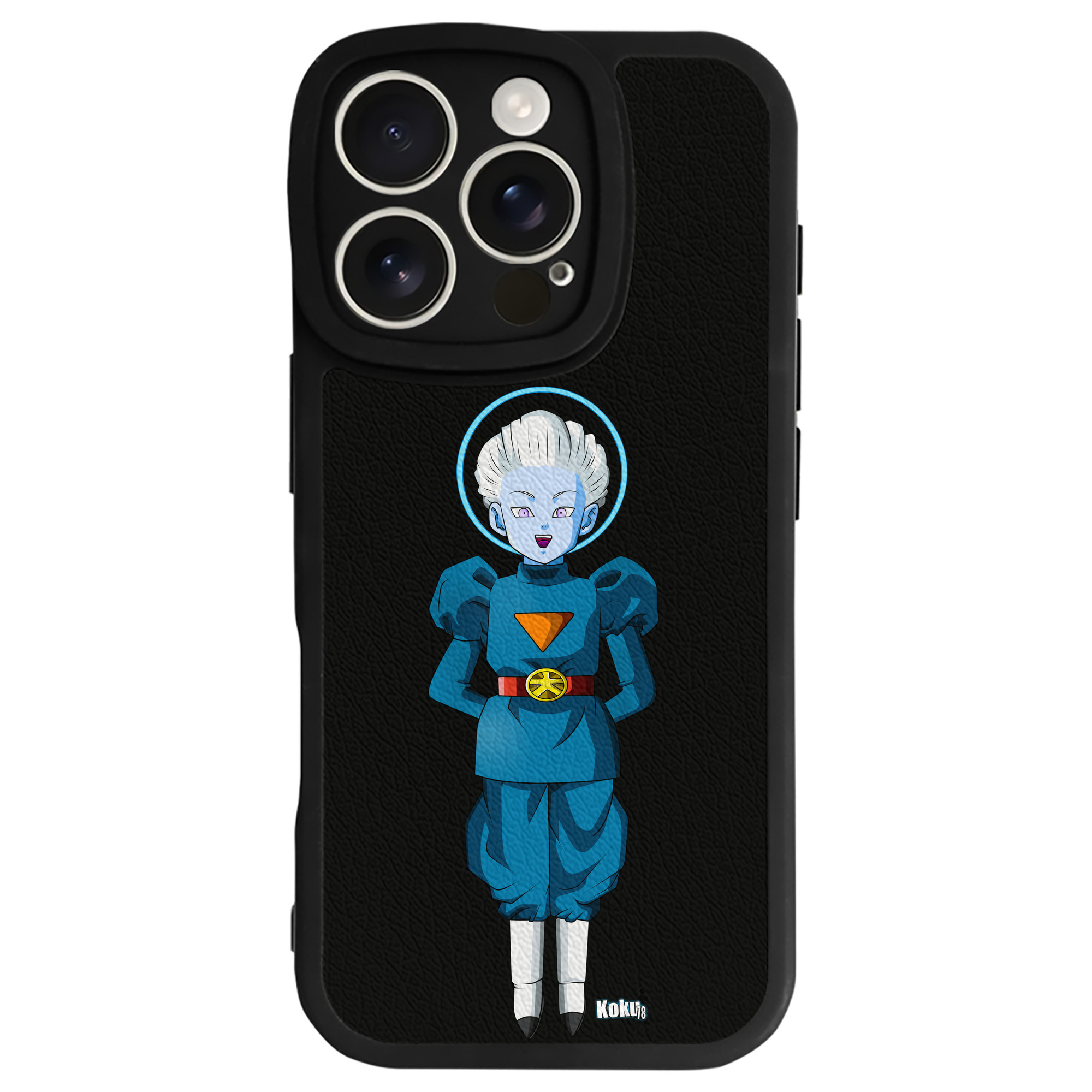 （画像用） ドラゴンボール DRAGON BALL 【iPhone 16シリーズ対応】シリコンスマホケース（レザー調） 材質：シリコン